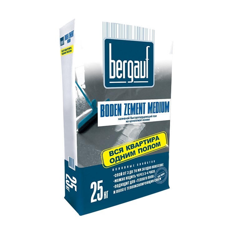 BODEN ZEMENT MEDIUM Bergauf