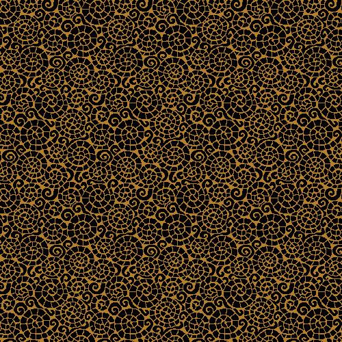 ROULETTE black dark gold