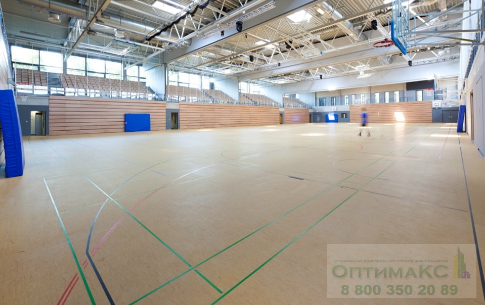 Спортивный натуральный линолеум DLW Sports